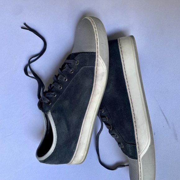 Lanvin suede low-top sneaker - Picture 6 of 7